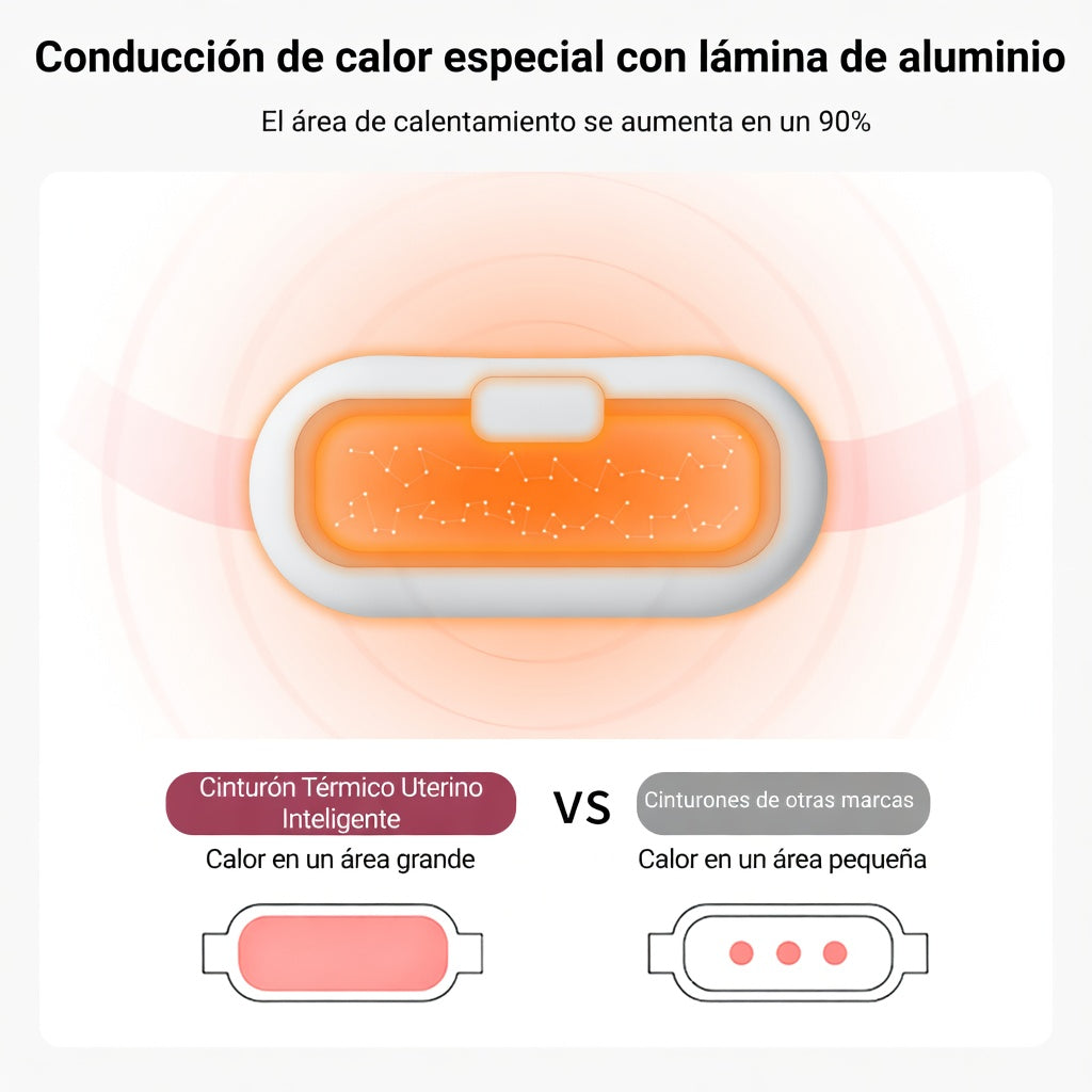 Cinturón Alivio Térmico Menstrual