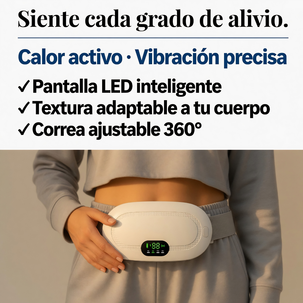 Cinturón Alivio Térmico Menstrual
