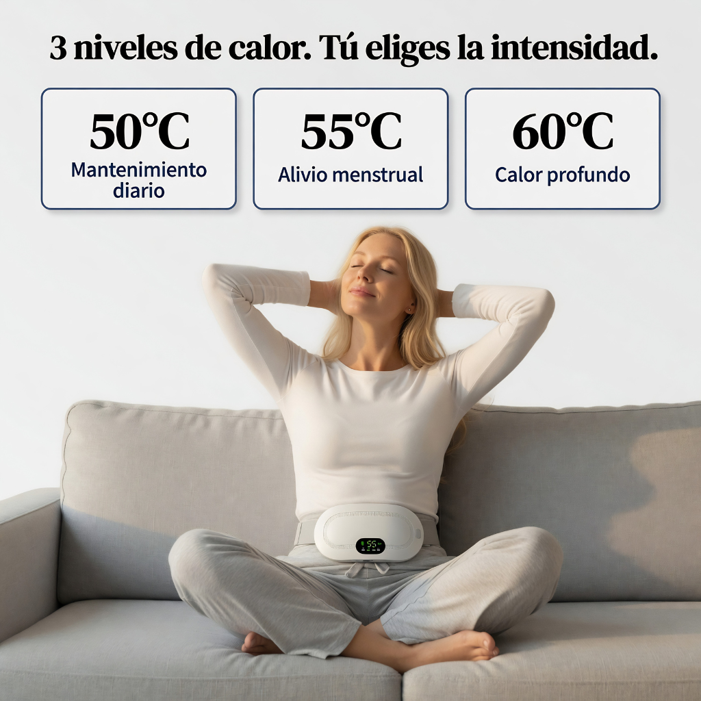 Cinturón Alivio Térmico Menstrual