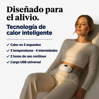 Cinturón Alivio Térmico Menstrual