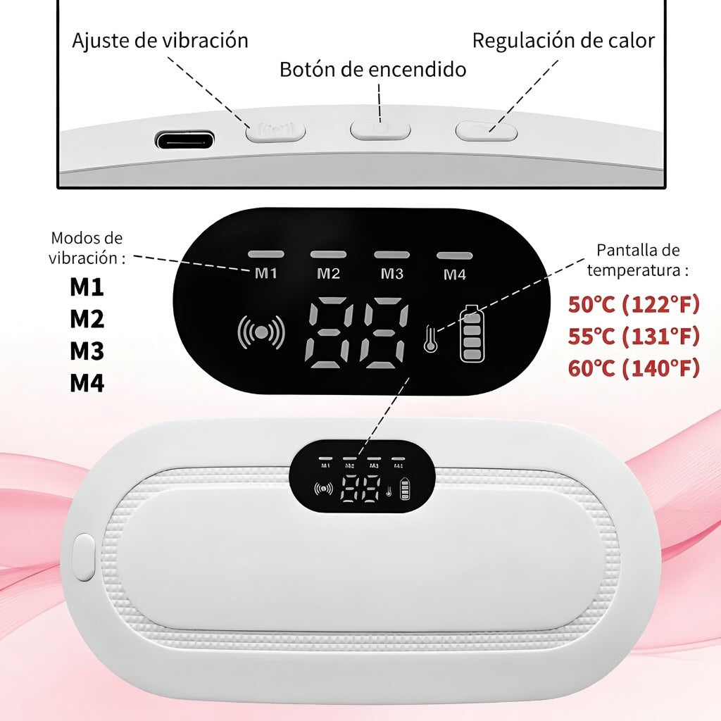 Cinturón Alivio Térmico Menstrual